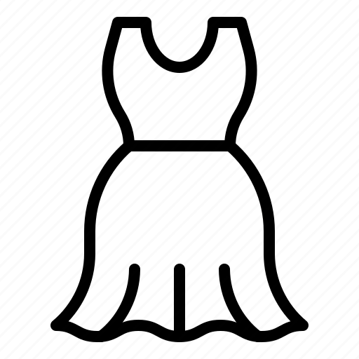 Clothes, clothing, dress, female, feminine, garment, woman icon - Download on Iconfinder