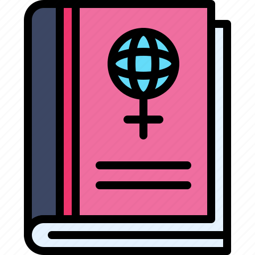 Women, iwd, celebrate, gender, sex, book, notebook icon - Download on Iconfinder