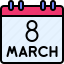 women, celebrate, international women&#x27;s day, march, female, gender, calendar