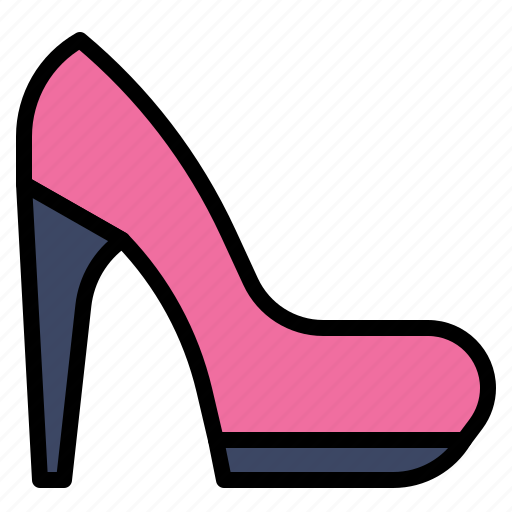Women, high heel, accessorie, shoe, female, footwear, lady icon - Download on Iconfinder