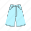 bermuda, shorts 