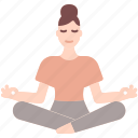 yoga, women, exercising, horizontal