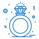 diamond, gift, present, ring