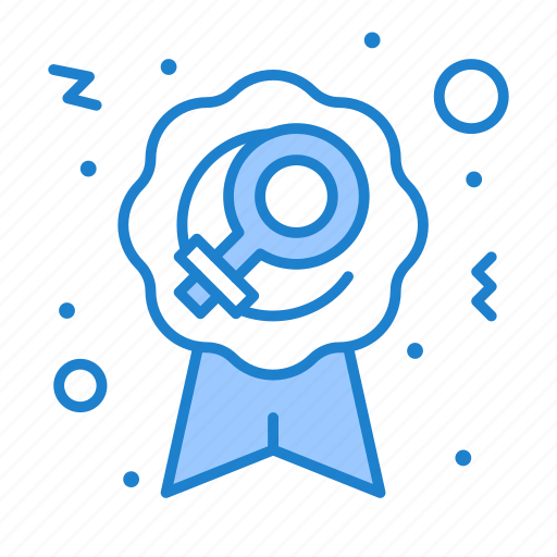 Badge, female, sign, woman icon - Download on Iconfinder