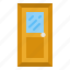 door, room, entrance, furniture, household 