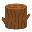 log, wood, firewood, trunk, wooden