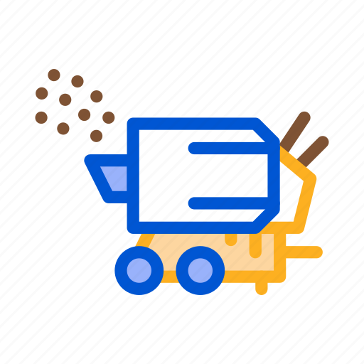 Crusher, machine, material, storaging, timber, transportation, wood icon - Download on Iconfinder