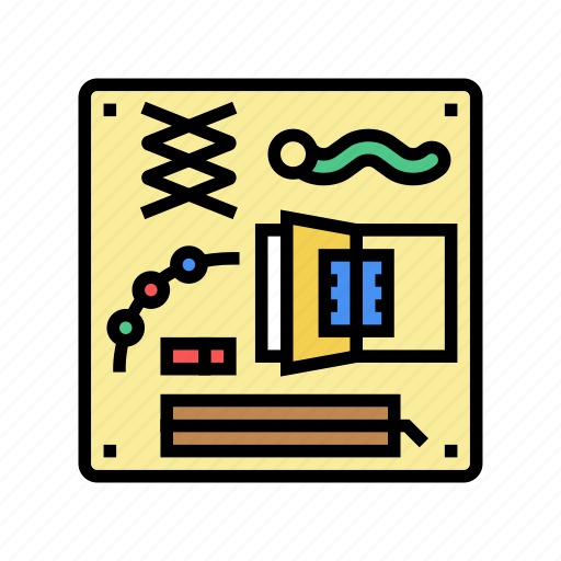 Busy, board, wooden, toy, children, play icon - Download on Iconfinder