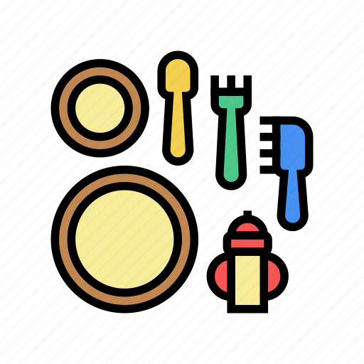 Feeding, play, wooden, toy, children, time icon - Download on Iconfinder