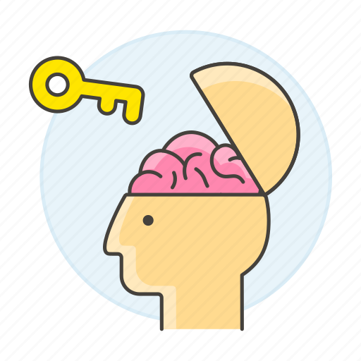 Brain, braincase, creativity, key, open, potential, unlock icon - Download on Iconfinder