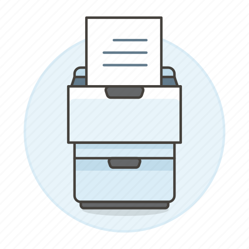 Archive, document, drawer, file, furniture, office, paper icon - Download on Iconfinder