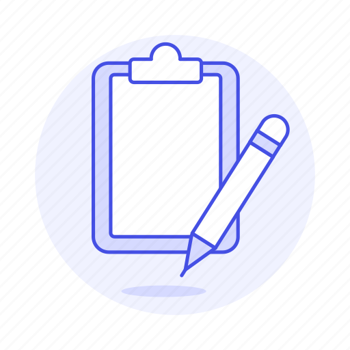 Blank, clipboard, document, paper, pencil, task, work icon - Download on Iconfinder