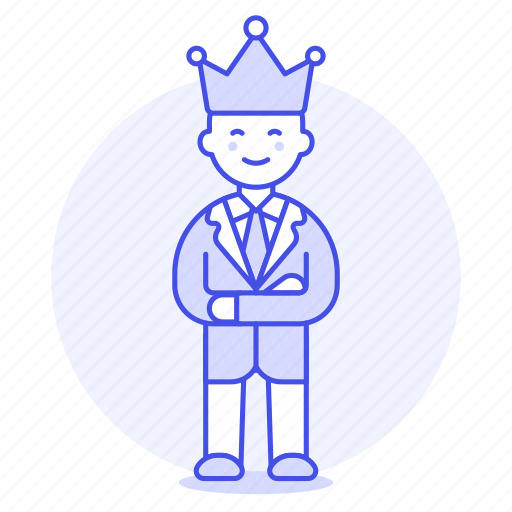 Boss, ceo, company, crown, hiring, human, leader icon - Download on Iconfinder