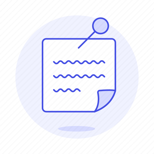 It, note, pin, post, reminder, scribble, work icon - Download on Iconfinder