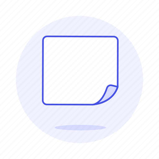 Blank, it, note, paper, post, sheet, work icon - Download on Iconfinder