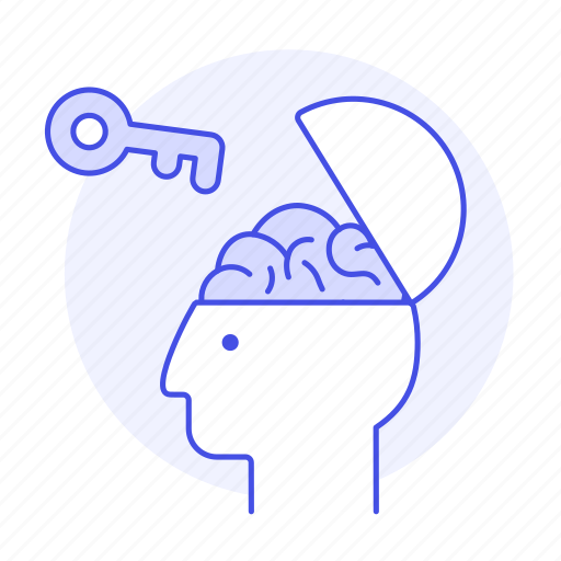 Brain, braincase, creativity, key, open, potential, unlock icon - Download on Iconfinder