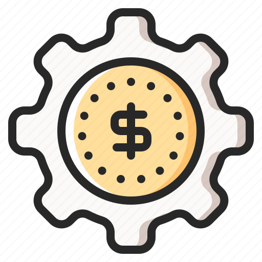 Budget, gear, invest, management, money, strategy icon - Download on Iconfinder