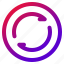 load, circular, refresh, button, circle 