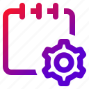 notes, setting, settings, notepad