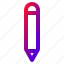 pencil, edit, draw, writing, tools 