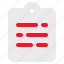 clipboard, list, delivery, logistics, verification 