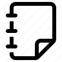 file, note, document, contract, paper
