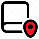 book, gps, phone, address, contact