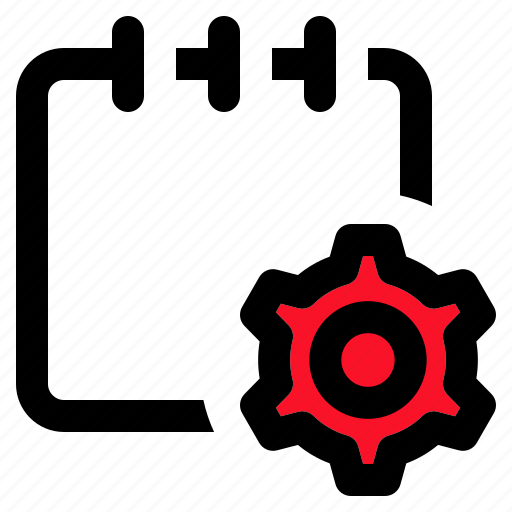 Notes, setting, settings, notepad icon - Download on Iconfinder