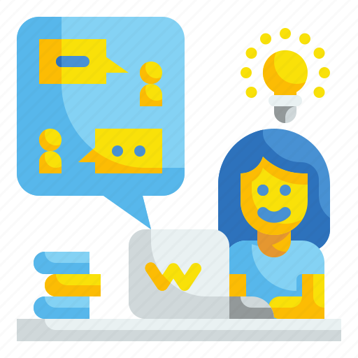 Chat, communication, contact, conversation, dialogue, message, talking icon - Download on Iconfinder