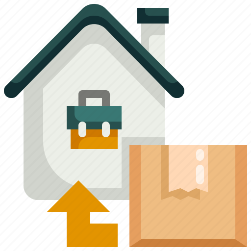 Box, delivery, home, house, package, parcel, shipping icon - Download on Iconfinder