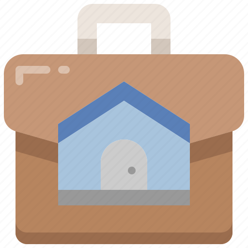 Job, home, suitcase, businessman, work, bag, briefcase icon - Download on Iconfinder
