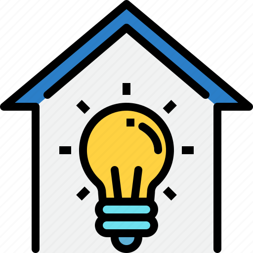 Creative, home, house, idea, innovation, light bulb icon - Download on Iconfinder
