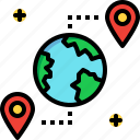globe, gps, location, map, navigation, pin, world 