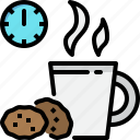 beverage, coffee, cookie, cup, drink, mug, take a break 