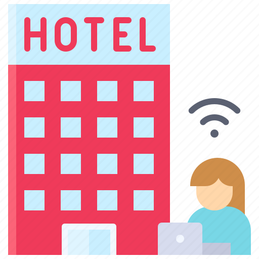 Hotel, internet, wifi, work, workplace icon - Download on Iconfinder