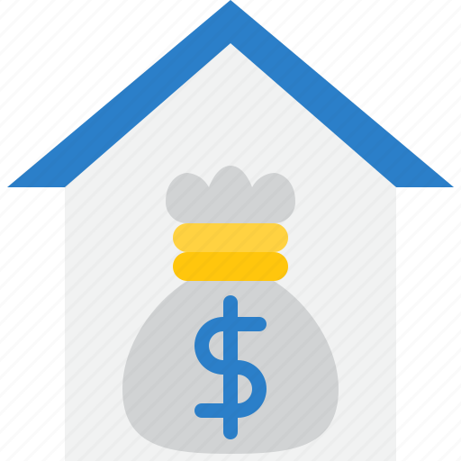 Banking, financial, home, house, income, money icon - Download on Iconfinder