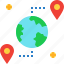globe, gps, location, map, navigation, pin, world 