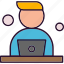 avatar, freelancer, profile, user 