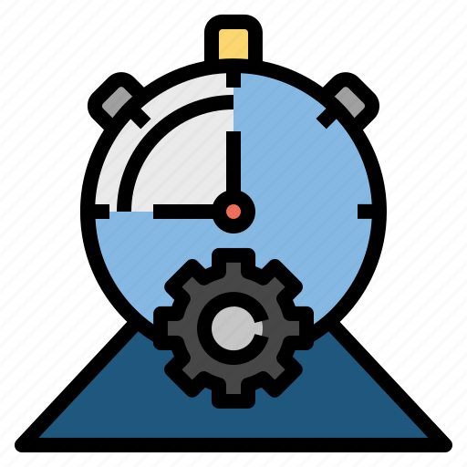 Estimate, time, milestone, daylight, saving, clockwise, work icon - Download on Iconfinder