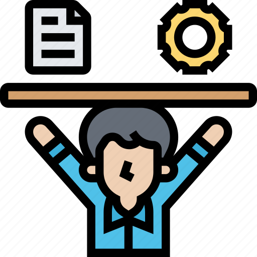Balance, work, management, plan, lifestyle icon - Download on Iconfinder