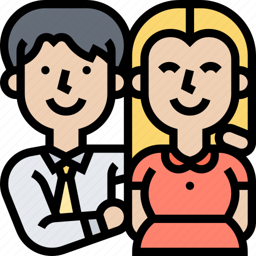 Family, marriage, husband, wife, parents icon - Download on Iconfinder