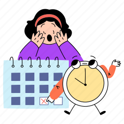 deadline, work, stressed, time, calendar 