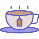tea, drink, cup, mug, teapot