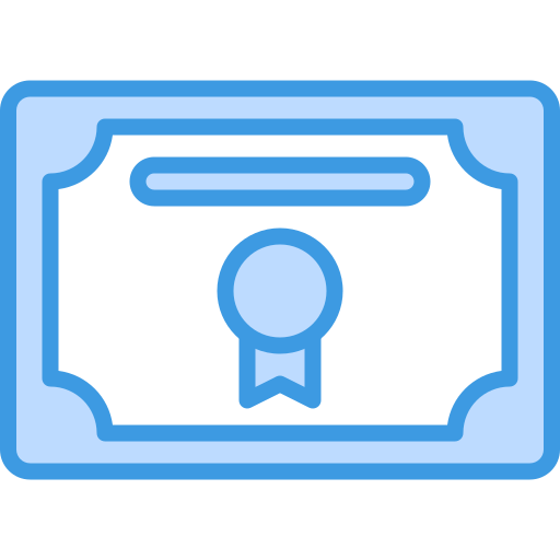 Certificate, achievement, award, diploma, document icon - Free download