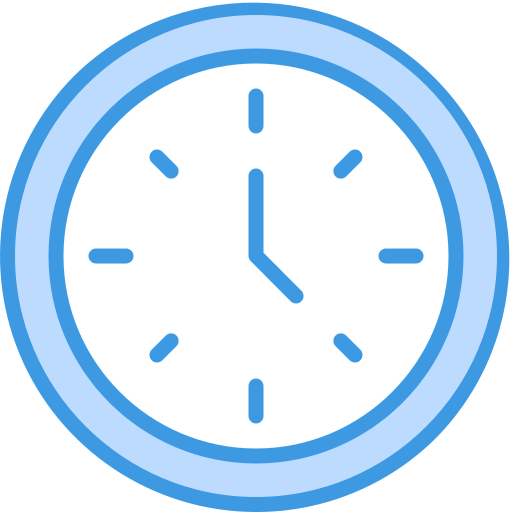 Clock, time, alarm, minute, business icon - Free download