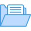 folder, paper, document, archive, file 