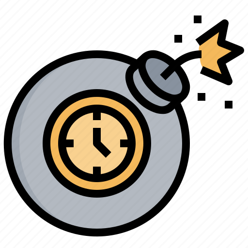 Bomb, time, clock, deadline icon - Download on Iconfinder