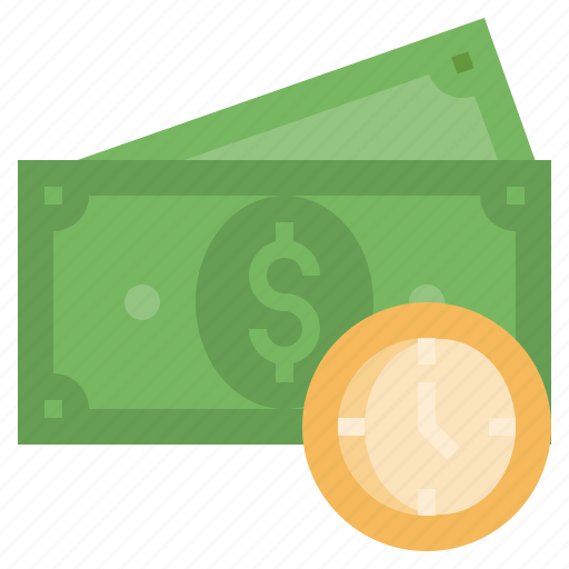 Money, time, dollar, exchange, value icon - Download on Iconfinder