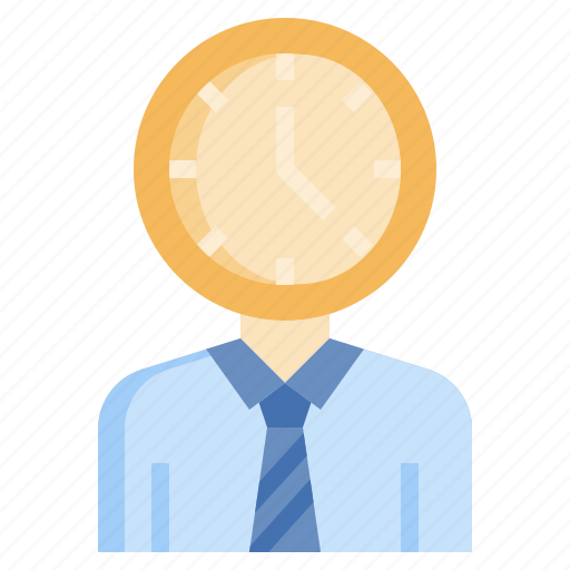 Workaholic, work, addict, people, time, clock icon - Download on Iconfinder