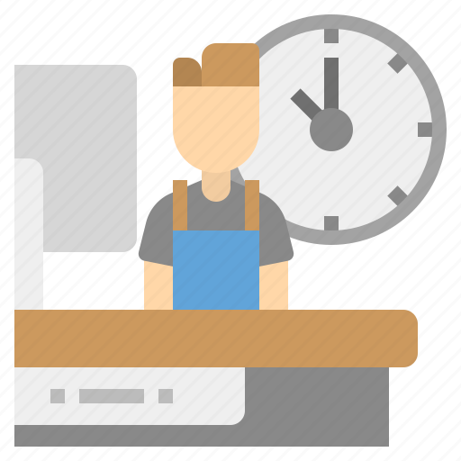 Partime, shop, work, workday icon - Download on Iconfinder